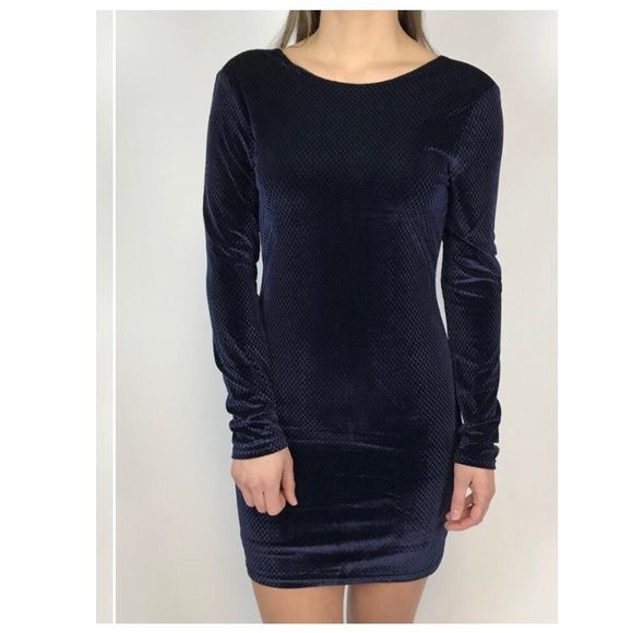 Black Swan Velvet Dress - Picture 4 of 8